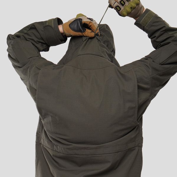 Штурмова демісезонна куртка UATAC Gen 5.2 Olive (Олива). Куртка пара з флісом L