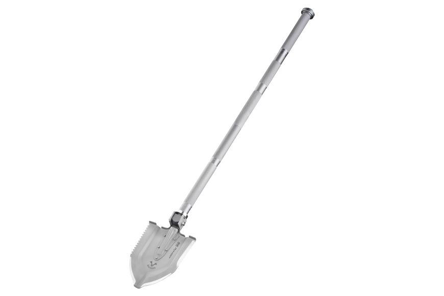 Tactical multitool shovel 2E Ranger Steel Gray collapsible, 22in1, with cover included, 103 cm max.