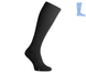 Compression protective knee socks "LongDry" demi-season black S 36-39