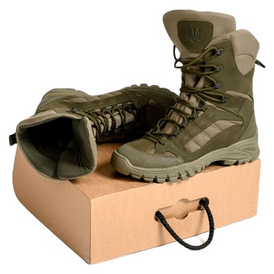 Берці черевики тактичні зелені (Високі) VZ-00239