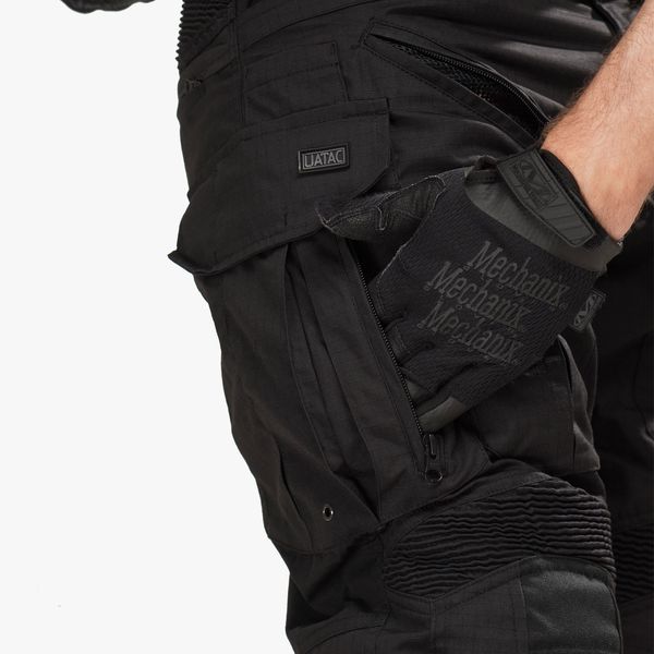 Tactical Pants UATAC Gen 5.6 with kneepads| S | Black