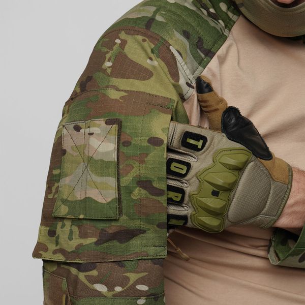 Military uniform set (Combat Pants + Combat Shirt Beige) UATAC Gen 5.4 Multicam Original | 3XL