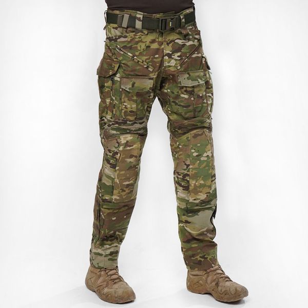 Military uniform set (Combat Pants + Combat Shirt Beige) UATAC Gen 5.4 Multicam Original | S