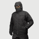 Тактична зимова куртка UATAC Black RipStop Climashield Apex L