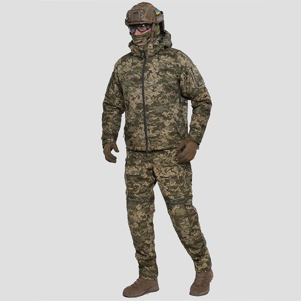 Military uniform set (Combat Pants + Winter Jacket Ripstop) UATAC Pixel MM14 | XS