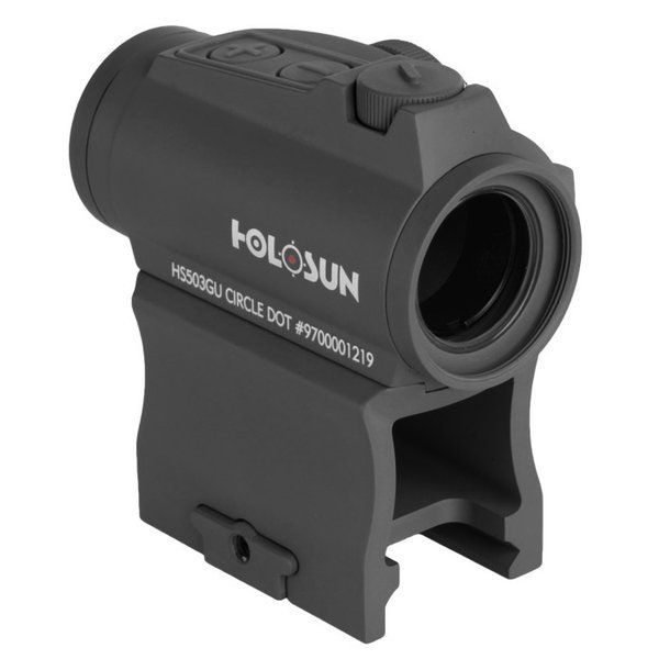Коліматорний приціл (коліматор) Holosun HS503GU Red Dot Sight - Мультиприцільна сітка., Чорний