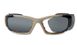 Балістичні, тактичні окуляри ESS CDI із лінзами: Прозора / Smoke Gray. Колір оправи: Terrain Tan.