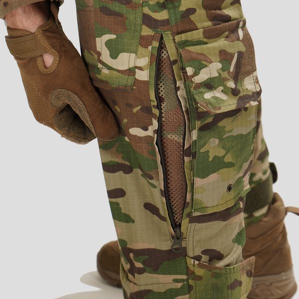 Military Demi-season Set (Combat Pants + Jacket) UATAC Gen 5.6 Multicam Original Ripstop XS