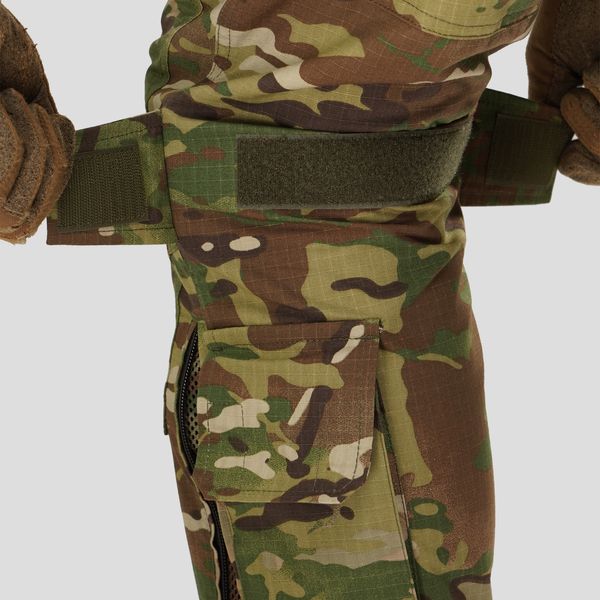 Military Demi-season Set (Combat Pants + Jacket) UATAC Gen 5.6 Multicam Original Ripstop XS