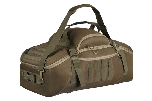 Cумка-баул/рюкзак 2Е Tactical зелена, XL(Об’єм 70 л)