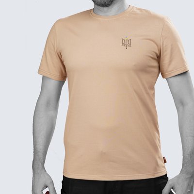 UATAC Summer T-Shirt Beige with Trident print | S