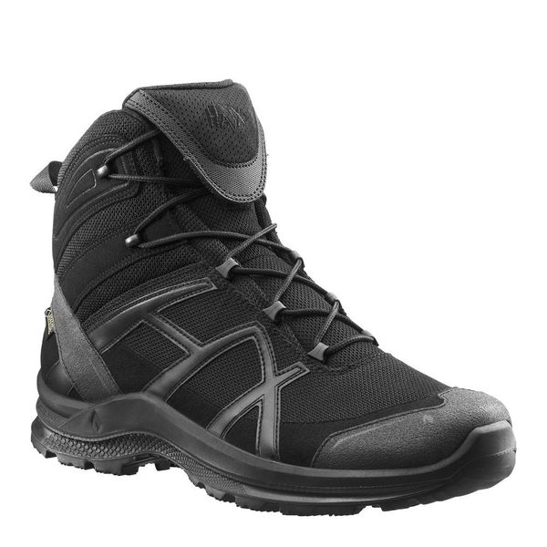 Напівчеревики берці HAIX Black Eagle Athletic 2.0 Mid Black GTX чорні, 40(6,5)