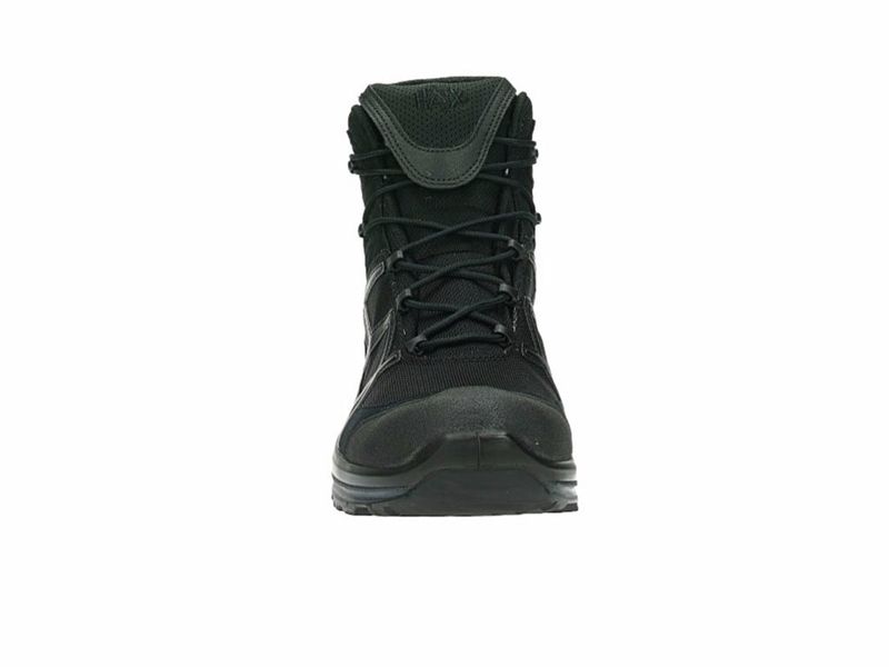 Напівчеревики берці HAIX Black Eagle Athletic 2.0 Mid Black GTX чорні, 40(6,5)