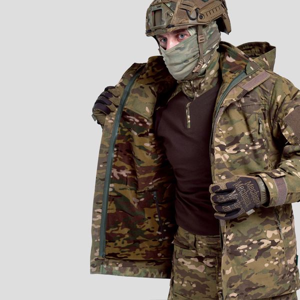 Штурмова куртка UATAC Gen 5.2 Multicam OAK (Дуб). Куртка пара з флісом XL