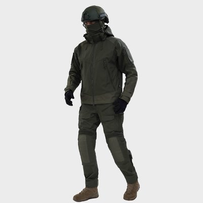 Military Demi-season Set (Combat Pants G5.4 + Jacket G5.6) UATAC Olive l Ripstop M