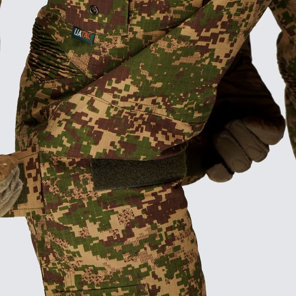 Combat pants UATAC Gen 5.4 with knee pads | Khyzhak Pixel | L
