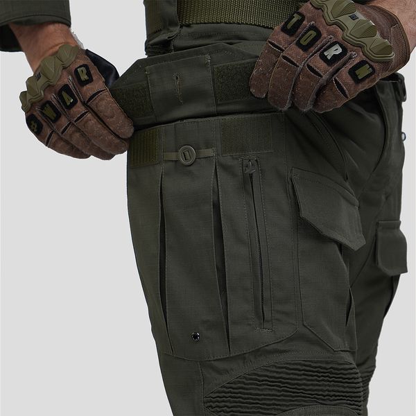 Military Demi-season Set (Combat Pants G5.4 + Jacket G5.6) UATAC Olive l Ripstop M