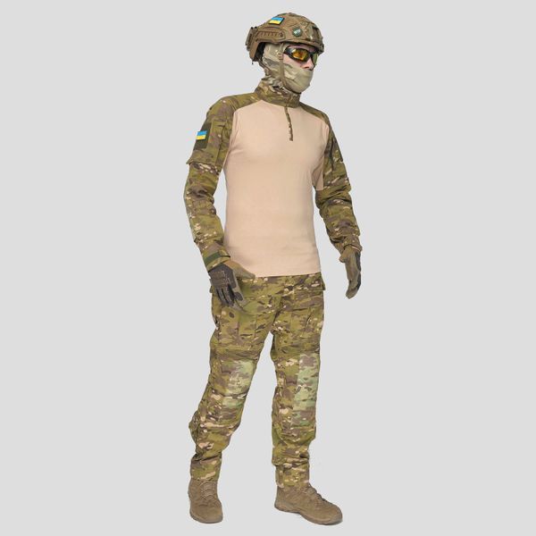 Military uniform set (Combat Pants+ Combat Shirt beige) UATAC Gen 5.3 Multicam OAK | S