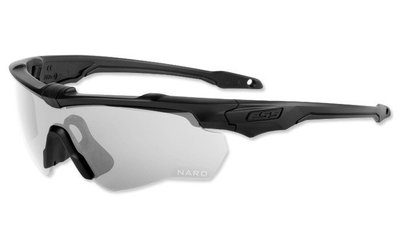 Балістичні, тактичні окуляри ESS Crossblade NARO Unit Issue зі змінними лінзами: Прозора/Smoke Gray. Колір оправи: Чорний.