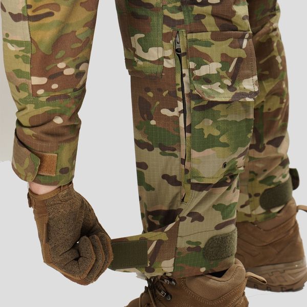 Military uniform set (Сombat Pants + Combat Shirt Olive) UATAC Gen 5.6 Multicam Original | S